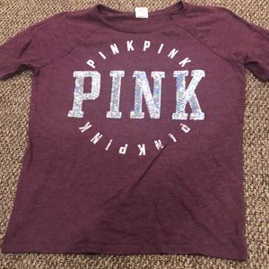 PINK graphic tee